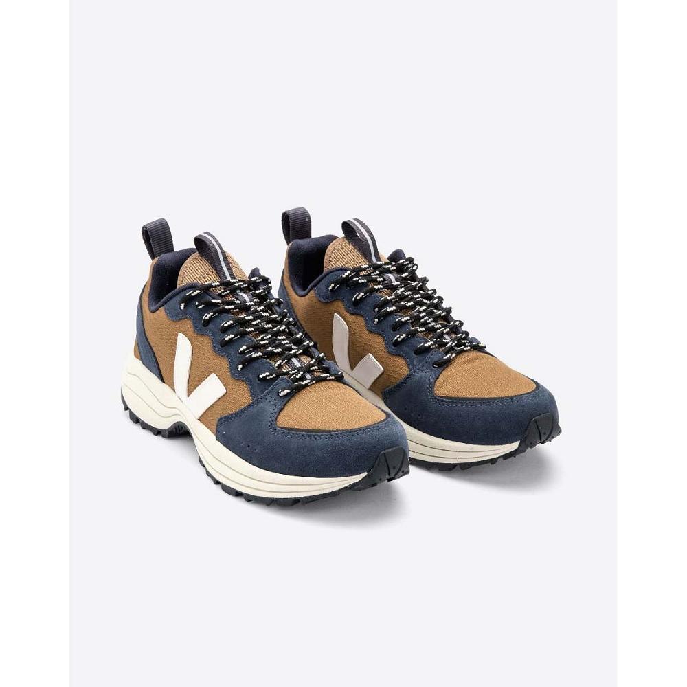 Brown/Blue Women's Veja VENTURI RIPSTOP Running Shoes | AU 449YXF